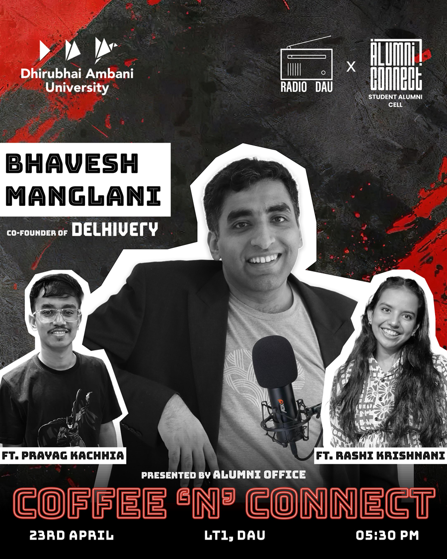 Coffee & Connect with Alumni "Mr. Bhavesh Manglani, Co-Founder of Delhivery."