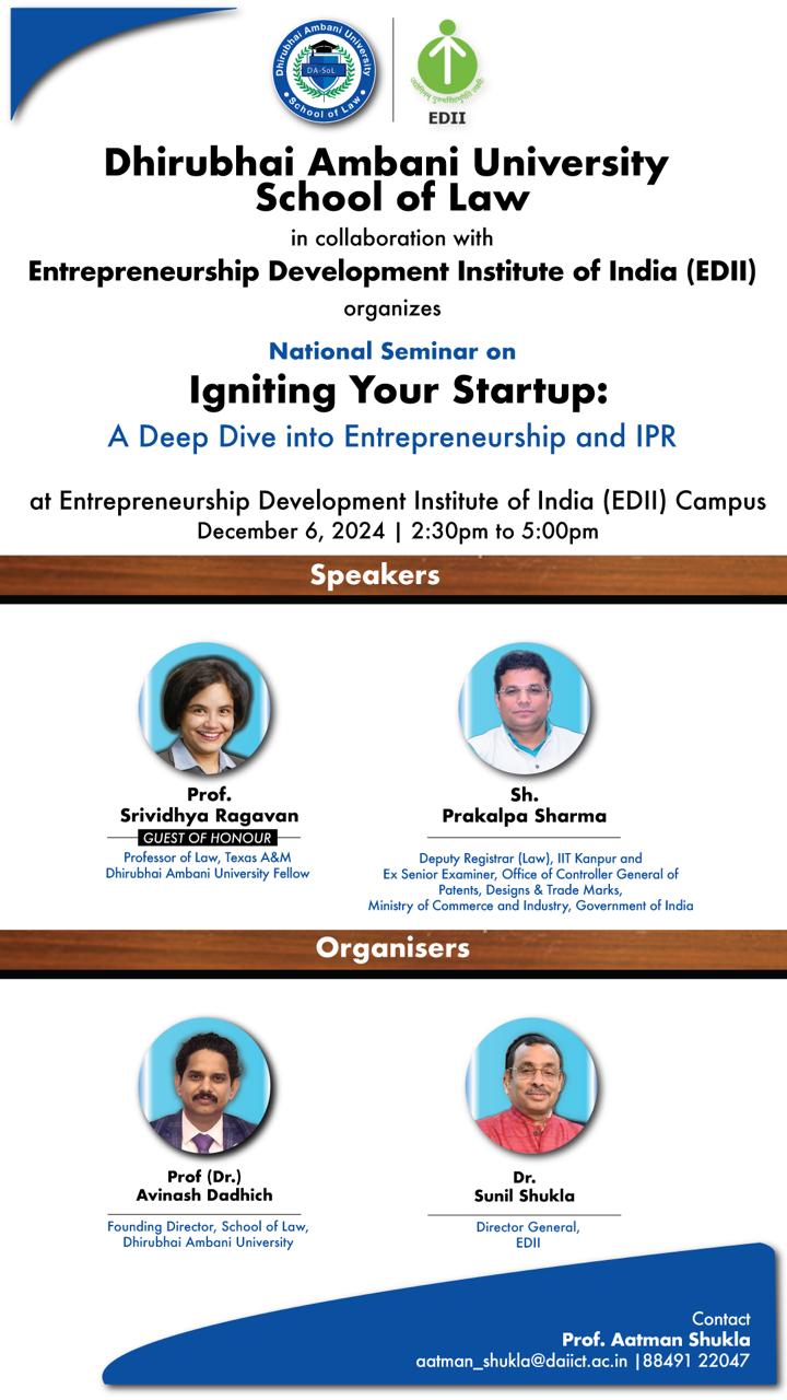 National Seminar on Igniting Your Startup