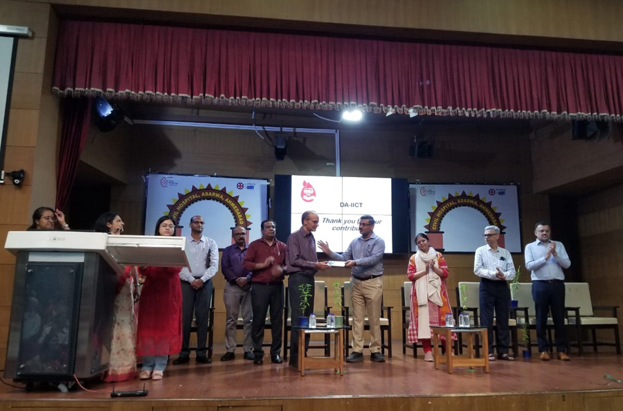 The Institute felicitated for organizing blood donation drives