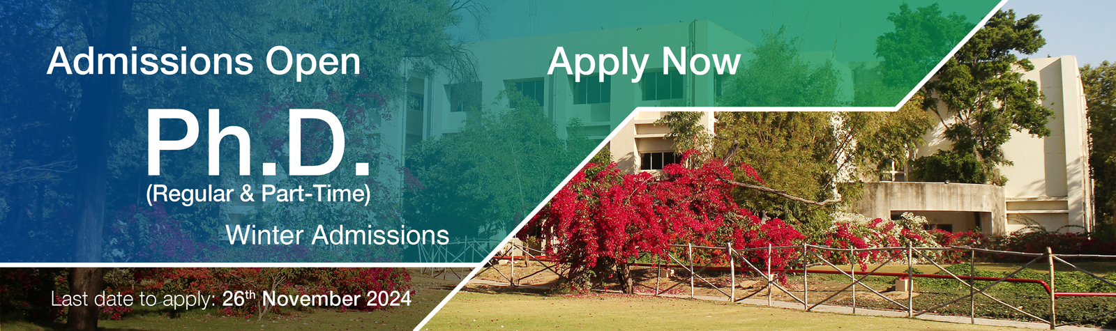 Ph.D. (Regular &amp; Part-Time) Winter Admissions_2024-25