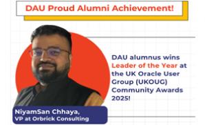 DAU Proud Alumni Achievement
