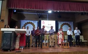 The Institute felicitated for organizing blood donation drives